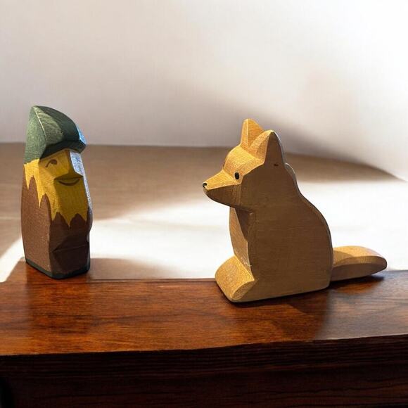 Waldorf Lot Silhouette Ostheimer Triptych Shadow Puppet Theatre Beeswax Window - Picture 13 of 14